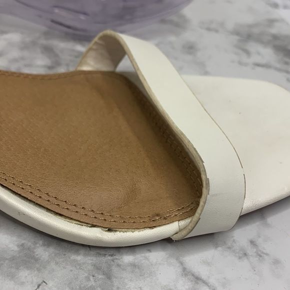 90's Y2K Chunky Heel, Square Toe Ankle Strap Heel in size 8.5 ASOS - Picture 7 of 16